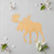 Moose 1 Wood Cutout for Crafts, Unfinished Baltic Birch Craft Shape