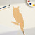 Owl 3 Wood Cutout for Crafts, Unfinished Baltic Birch Craft Shape