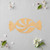 Peppermint Candy Wood Cutout for Crafts, Unfinished Baltic Birch Craft Shape