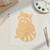 Raccoon 1 Wood Cutout for Crafts, Unfinished Baltic Birch Craft Shape