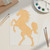 Running Horse 1 Wood Cutout for Crafts, Unfinished Baltic Birch Craft Shape