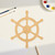 Ship Wheel 2 Wood Cutout for Crafts, Unfinished Baltic Birch Craft Shape