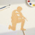 Soldier 2 Wood Cutout for Crafts, Unfinished Baltic Birch Craft Shape