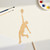 Tennis Player Wood Cutout for Crafts, Unfinished Baltic Birch Craft Shape