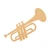 Trumpet Wood Cutout for Crafts, Unfinished Baltic Birch Craft Shape