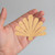 Turkey Tail Fan Wood Cutout for Crafts, Unfinished Baltic Birch Craft Shape