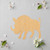 Warthog Wood Cutout for Crafts, Unfinished Baltic Birch Craft Shape