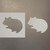 Hamster Reusable Mylar Stencils