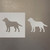 Labrador Reusable Mylar Stencils