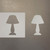 Lamp Reusable Mylar Stencils