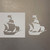 Pirate Ship 1 Reusable Mylar Stencils