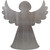 Christmas Angel 1 Steel Cut Out Metal Art Decoration