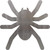 Spider 2 Steel Cut Out Metal Art Decoration