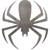 Spider 3 Steel Cut Out Metal Art Decoration