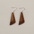Natural Design 12 Natural Wood Earrings Boho Trendy Rustic Earrings
