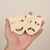 Drama Faces Laser Cut Wood Blank DIY Craft Decor