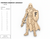 Freeman Warrior Laser Cut Wood Cutout Blank for DIY Craft Decor