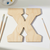 Lower Case X Wood Cutout for Crafts, Unfinished Baltic Birch Craft Shape, DIY Wood Blank