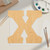 Lower Case X Wood Cutout for Crafts, Unfinished Baltic Birch Craft Shape