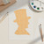 Abraham Lincoln Wood Cutout Craft Blank, Unfinished Baltic Birch DIY Shape for Crafts and Decor