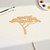 African Tree Wood Cutout Craft Blank, Unfinished Baltic Birch DIY Shape for Crafts and Decor