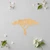 African Tree Wood Cutout for Crafts, Unfinished Baltic Birch Craft Shape