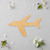 Airplane0008 Wood Cutout - Unfinished Baltic Birch Craft Shape