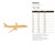 Airplane 1 Wood Cutout Craft Blank, Unfinished Baltic Birch DIY Shape for Crafts and Decor
