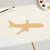 Airplane 1 Wood Cutout - Unfinished Baltic Birch Craft Shape