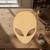 Alien 1 Wood Cutout - Unfinished Baltic Birch Craft Shape