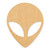Alien 2 Wood Cutout - Unfinished Baltic Birch Craft Shape