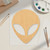 Alien 2 Wood Cutout - Unfinished Baltic Birch Craft Shape