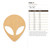 Alien 2 Wood Cutout - Unfinished Baltic Birch Craft Shape
