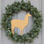 Alpaca 1 Wood Cutout - Unfinished Baltic Birch Craft Shape