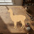 Alpaca Wood Cutout - Unfinished Baltic Birch Craft Shape