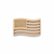 American Flag Wood Cutout Craft Blank, Unfinished Baltic Birch DIY Shape for Crafts and Decor