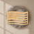 American Flag Wood Cutout - Unfinished Baltic Birch Craft Shape