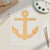 Anchor 2 Wood Cutout Craft Blank, Unfinished Baltic Birch DIY Shape for Crafts and Decor
