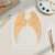 Angel Wings Wood Cutout Craft Blank, Unfinished Baltic Birch DIY Shape for Crafts and Decor