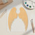 Angel Wings Wood Cutout - Unfinished Baltic Birch Craft Shape