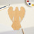Angel Wood Cutout - Unfinished Baltic Birch Craft Shape