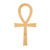 Ankh Wood Cutout for Crafts, Unfinished Baltic Birch Craft Shape