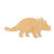 Ankylosaurus Wood Cutout - Unfinished Baltic Birch Craft Shape