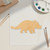 Ankylosaurus Wood Cutout - Unfinished Baltic Birch Craft Shape