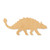 Ankylosaurus Wood Cutout - Unfinished Baltic Birch Craft Shape