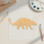 Ankylosaurus Wood Cutout - Unfinished Baltic Birch Craft Shape