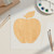 Apple 2 Wood Cutout Craft Blank, Unfinished Baltic Birch DIY Shape for Crafts and Decor