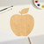 Apple 2 Wood Cutout - Unfinished Baltic Birch Craft Shape