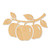 Apple Branch Wood Cutout - Unfinished Baltic Birch Craft Shape
