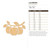 Apple Branch Wood Cutout - Unfinished Baltic Birch Craft Shape